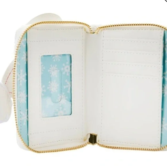 LOUNGEFLY DISNEY Mickey Mouse sequin snowman bag set! - Picture 8 of 8